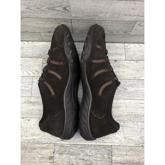 Skechers Women's Relaxed Fit Memory Foam Sneakers 22478 US Size 9 Brown - Picture 7 of 9